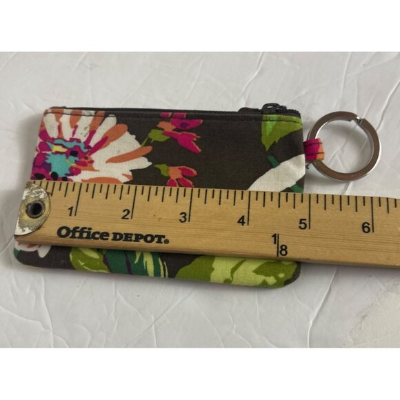 Vera Bradley Clip Zip ID Wallet in English Rose - Picture 6 of 7